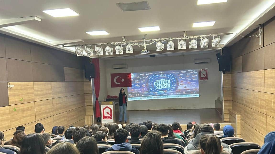 Türkiye Teknoloji Vakfı (T3) TEKNOFEST Yarışmaları Hakkında Okulumuzda Sunum Yaptı.